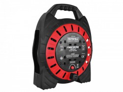 XMS Faithfull Semi-Enclosed Cable Reel 240V 13A 4-Socket 10m