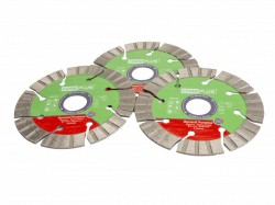 XMS CorePlus Hybrid Diamond Blades 115mm Tin of 3