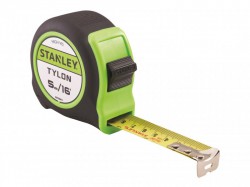 Stanley 5m (16ft) Hi-Vis Tylon Tape