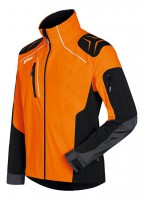 Stihl X-SHELL Jacket, Black/Orange S