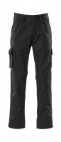 MASCOT 07479-330-09 Pasadena Work Trousers with Kneepad Pockets - Black 36R