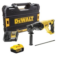 DeWalt Reconditioned SDS Rotary Hammer Drill Kit 18v XR 1 x 5Ah Battery - DCH133P1Q-GB