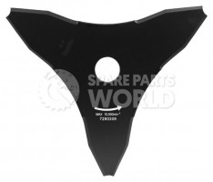 Makita 195298-3 Brush Cutter Blade 230mm 3-Tooth 25.4mm Bore for EM2651UH