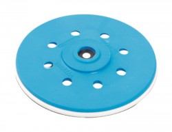 Makita 150mm Velcro Hook & Loop Backing Pad Hard for BO6030 and BO6040 Orbital Sanders - 196685-9