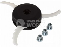Makita Plastic Blade Head For Garden Line Trimmer and Brushcutter 198383-1 / DUR187 DUR386 DUR369