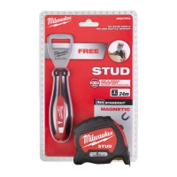 Milwaukee 4932478794 5m STUD Tape Measure + Trilobe Bottle Opener Promo Set