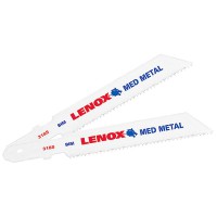 Lenox BT318S Bi-Metal Jigsaw Blades 92.1mm 18TPI T-Shank - Pack of 2