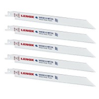 Lenox Reciprocating Saw Blades 810R 8X3/4X050X10 - Pack of 5