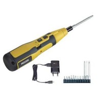 Proxxon 22295 1/4\" Cordless screwdriver ASD 3.6V + 1.5A USB-Adaptor & 12 Standard Bits