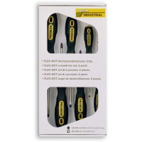 Proxxon 22606 FLEX-DOT Screwdriver Set Slotted & POZIDRIV (6-piece)