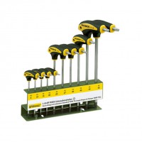 Proxxon 22652 L-Handle Hex Screwdriver Set TX With Holder (10-piece)