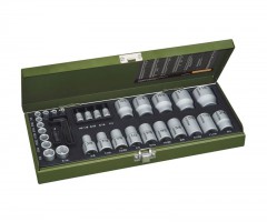 PROXXON 23114 36-piece Socket and Bit Set for Imperial Standard