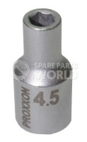 Proxxon 23711 1/4\" 4.5mm Chrome-Vanadium Steel Socket