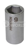Proxxon 23720 1/4\" 9mm Chrome-Vanadium Steel Socket