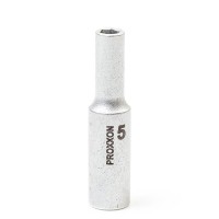 Proxxon 23768 1/4\" 5mm Chrome-Vanadium Steel Deep Socket