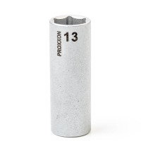 Proxxon 23779 1/4\" 13mm Chrome-Vanadium Steel Deep Socket