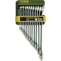 Proxxon 23820 12-piece SlimLine Metric Standard 6-19mm Combination Spanner Set with Holder