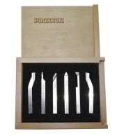 Proxxon 24524 Cutting tool set, HSS/Co, 6 x 6 x 60 mm (6-piece) NO 24 524
