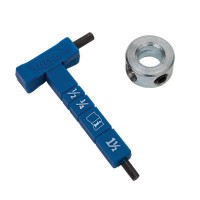 Kreg KPHA330 Easy Set Stop Collar & Material Thickness Gauge / Hex Wrench Kit