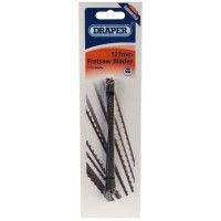 DRAPER 127MM X 15TPI PIN END FRETSAW BLADES