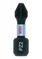 Bosch 2607002804 Impact Control TicTac Box, PZ2, 25pcs