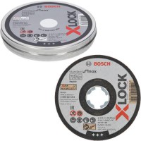 Bosch 2608619266 XLOCK Standard for Inox Straight Cutting WA 60 T BF, 10 x 115 x 1 x 22.23 mm