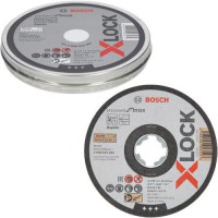 Bosch 2608619267 XLOCK Standard for Inox Straight Cutting WA 60 T BF, 10 x 125 x 1 x 22.23 mm