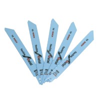Bosch S922EF BIM Reciprocating Saw Blades Pack of 5 Flexible for Metal - 2608656015
