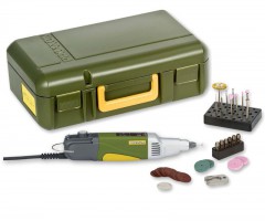 Proxxon 28481 Professional Drill / Grinder IBS/E 230V with Case and 34-piece Accessories