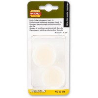 Proxxon 29076 Professional polishing sponges � 30 mm, hard (white), 2 pcs. NO 29 076