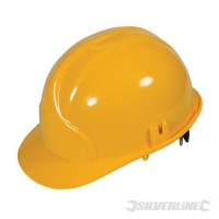 Silverline Safety Hard Hat Yellow 306429