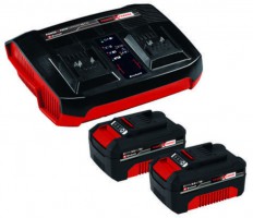 Einhell PXC Twin Charger With 2 x 4.0Ah Batteries Kit