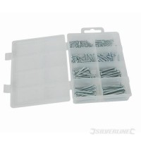 Silverline Self-Tapping Screws Pack CSK 160pce 456973