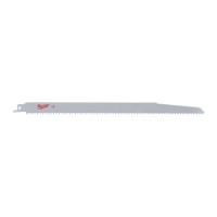 Milwaukee 48001079 Wood & Plastic Cutting Sawzall Reciprocating Saw Blades 300mm x 6TPI