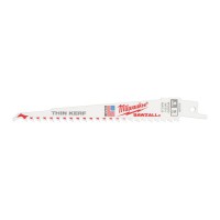 Milwaukee Pack of 5 Wood with Nails Cutting Sawzall Reciprocating Saw Blades 150mm x 5TPI