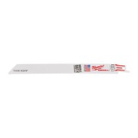 Milwaukee 48005187 Pack of 5 Metal Cutting Sawzall Reciprocating Saw Blades 230mm x 14TPI
