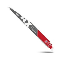 Milwaukee 48005226 Single Wood with Nails AX Carbide Sawzall Reciprocating Saw Blade 230mm x 5TPI