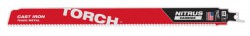 Milwaukee 48005263 Single Nitrus Carbide Reciprocating Saw Blade 300mm x 7TPI