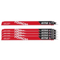 Milwaukee 48005563 Pack of 5 Nitrus Carbide Reciprocating Saw Blade 300mm x 7TPI