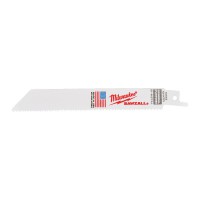 Milwaukee Pack of 50 Universal Cutting Sawzall Reciprocating Saw Blades 150mm x 10/14TPI