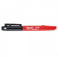 Milwaukee 48223100 Inkzall Jobsite Fine Point Black Marker Pen - Single
