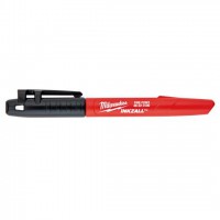 Milwaukee 48223100 Inkzall Jobsite Fine Point Black Marker Pen - Single