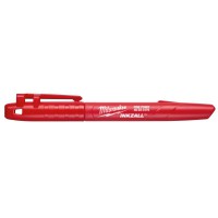 Milwaukee 48223170 Inkzall Jobsite Fine Point Red Marker Pen - Single