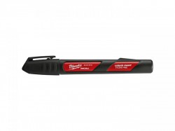 Milwaukee 48223731 INKZALL Black Liquid Paint Water & UV Resistant Jobsite Marker Pen