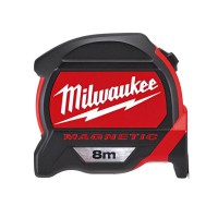 Milwaukee 48227308 Premium Mag Tape Measure 8M