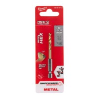 Milwaukee Metal Drill SWave HSS-G Ti. 5mm -1pc