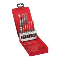 Milwaukee 4932352339 Pack of 7 SDS+ Plus M2 Drill Bit Set 5mm - 12mm