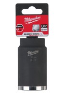Milwaukee SHOCKWAVE IMPACT DUTY  1/2\" Impact Socket Long 32mm - 1pc