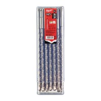 Milwaukee 4932399183 Pack of 50 SDS+ Plus M2 Drill Bit 8mm x 210mm