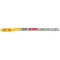 Milwaukee Jigsaw Bl.75x2.5mm Curve 5pc